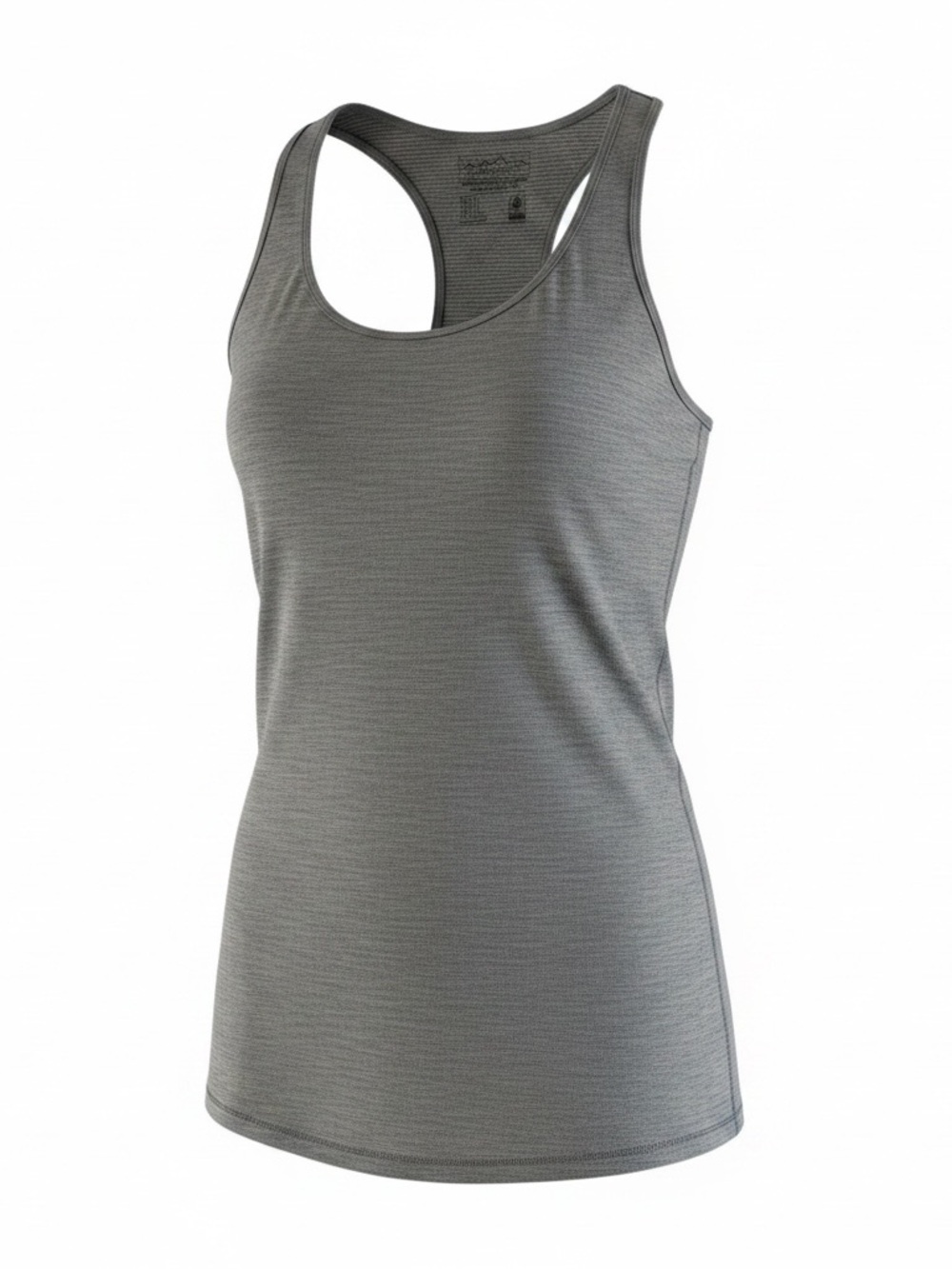 Prana Racerback Tank Top - Gray CAPILENE® COOL Lightweight